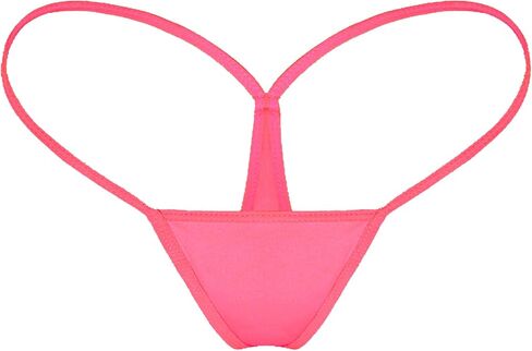 Womens G String Thongs Micro Back Tiny Panties Low Rise No Show Bikini Bottom Daily Underwear in Kuwait