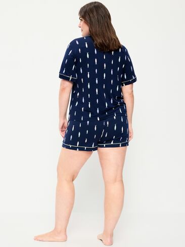 Old Navy Sunday Sleep Knit Jersey Short Set - Go Fish in Saudi Arabia