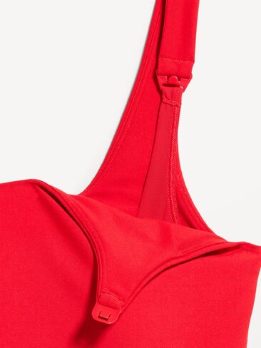 Old Navy Maternity PowerSoft Nursing Sports Bra - Amaryllis in Saudi Arabia