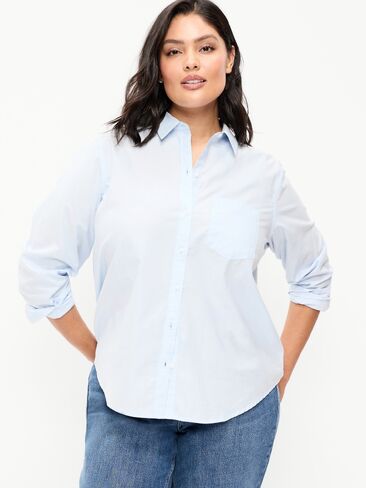 قميص Old Navy الكلاسيكي بأزرار سفلية - قم بطفو قاربك in Saudi Arabia