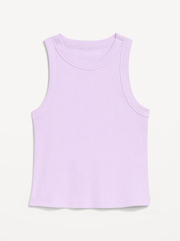 Old Navy Snug Crop Tank Top - Fresh Lilac in Kuwait