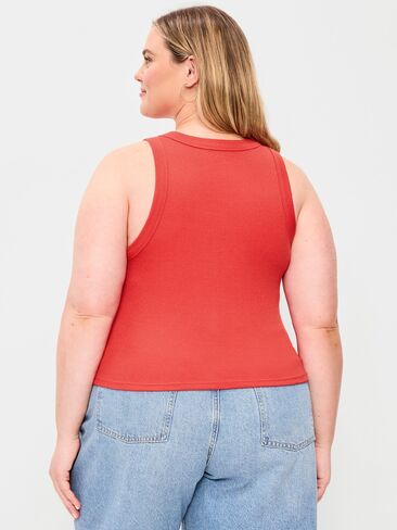 قميص بدون أكمام من Old Navy Snug - أزرار حمراء in Saudi Arabia