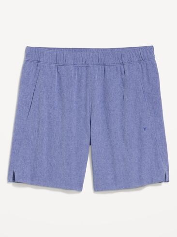 شورت التمرين Old Navy Essential المنسوج - درزة داخلية 7 بوصة - أزرق فلوكس in Saudi Arabia