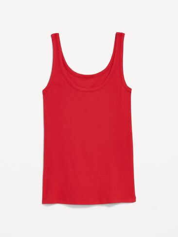 Old Navy First-Layer Ribbed Scoop-Neck Tank Top - Amaryllis in Saudi Arabia