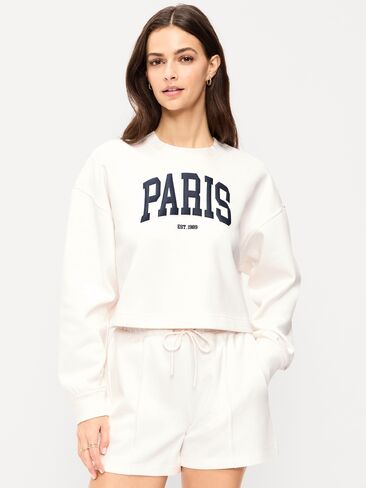 سويت شيرت من الصوف الديناميكي مقاس كبير من Old Navy - ماجنوليا in Saudi Arabia