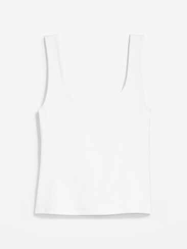 Old Navy Hug Double-Layer Scoop-Neck Tank Top - Calla Lilies in Saudi Arabia