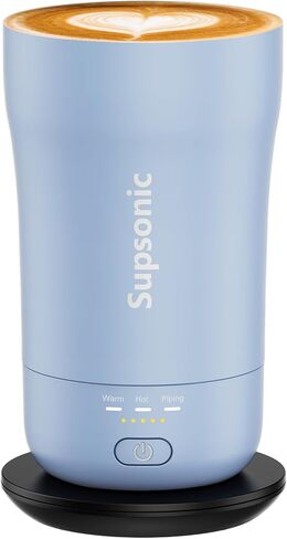 Self Heating Coffee Mug, 14oz Temperature Control, Rechargeable Heated Smart Warmer Travel Mug for Women and Men, Perfect Hot Drink Gift for Coffee Lovers at Office or Home in Kuwait