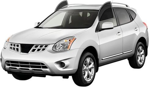 AUTOTEK Precut Window Tint Film Front Two Door Windows Tint Film Cars Sun Blocking Protection Privacy Anti Shatter Glass 2 Ply Computer Cut Any Tint Shade for Nissan Rogue 2008-2013 in Saudi Arabia