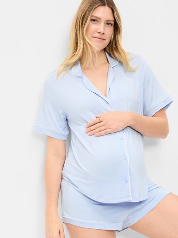 Old Navy Maternity Classic Pajama Short Set - Float Your Boat in Saudi Arabia