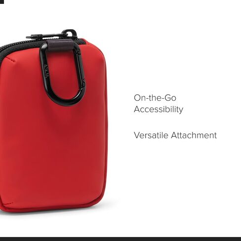 TUMI - Travel Accessories Modular Accessory Pouch - Small Organizer - Red in Saudi Arabia