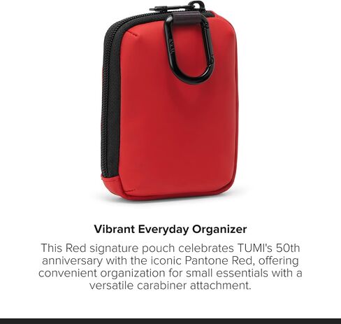 TUMI - Travel Accessories Modular Accessory Pouch - Small Organizer - Red in Saudi Arabia