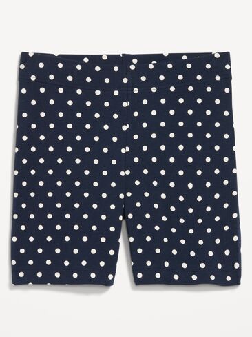 شورت جيرسي لراكبي الدراجات النارية بخصر عالٍ من Old Navy - درزة داخلية 6 بوصة - نقاط سوداء in Kuwait