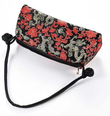 Women China Ethnic Vintage Top-handle Handbag Floral Embroidered Small Tote Shoulder Purse Wedding Party Evening Clutch Bag in Saudi Arabia