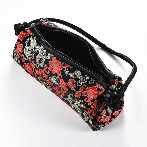 Women China Ethnic Vintage Top-handle Handbag Floral Embroidered Small Tote Shoulder Purse Wedding Party Evening Clutch Bag in Saudi Arabia