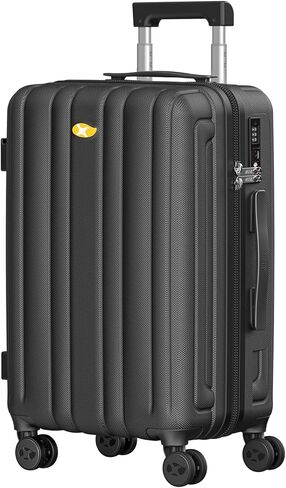 MGB Carry On Luggage 22x14x9 Airline Approved, Hardside Carry-on Luggage with Spinner Wheels & TSA Lock, Scratch-Resistant PC Lightweight Suitcase for Travel with Adjustable Telescopic Handle in Saudi Arabia