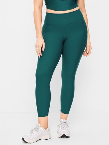 Old Navy High-Waisted PowerSoft 7/8 Pocket Leggings - Jetstream in Saudi Arabia