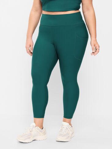 Old Navy High-Waisted PowerSoft 7/8 Pocket Leggings - Jetstream in Saudi Arabia
