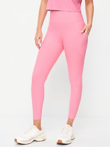 Old Navy High-Waisted PowerSoft 7/8 Pocket Leggings - Sweet Sixteen in Saudi Arabia