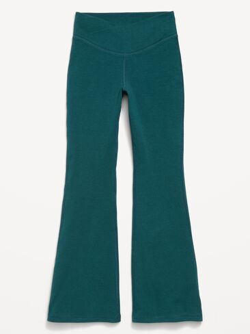 بنطال ضيق PowerChill Crossover واسع الخصر من Old Navy للفتيات - Jet Stream in Saudi Arabia