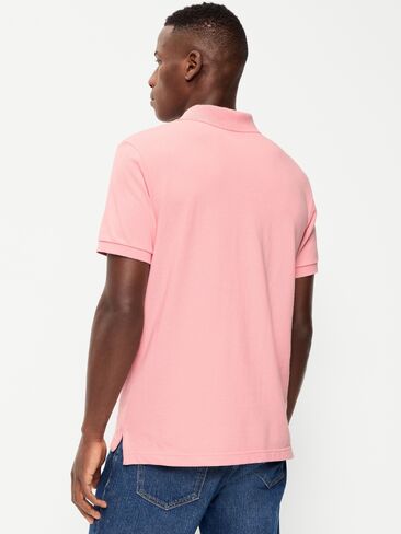 Old Navy Classic Fit Pique Polo - Bella Donna Pink in Saudi Arabia