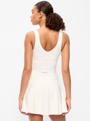 Old Navy StudioSmooth Seamed Longline Top - Magnolia in Saudi Arabia