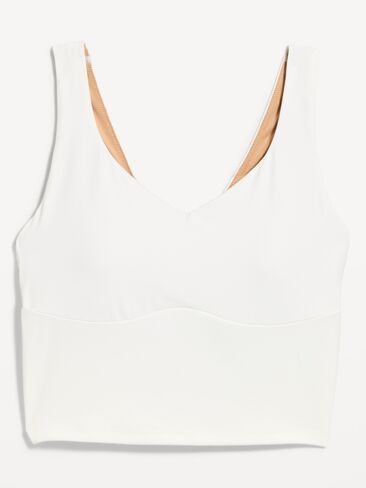 Old Navy StudioSmooth Seamed Longline Top - Magnolia in Saudi Arabia