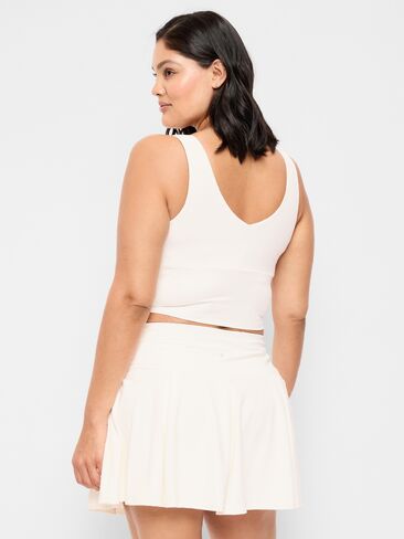Old Navy StudioSmooth Seamed Longline Top - Magnolia in Saudi Arabia
