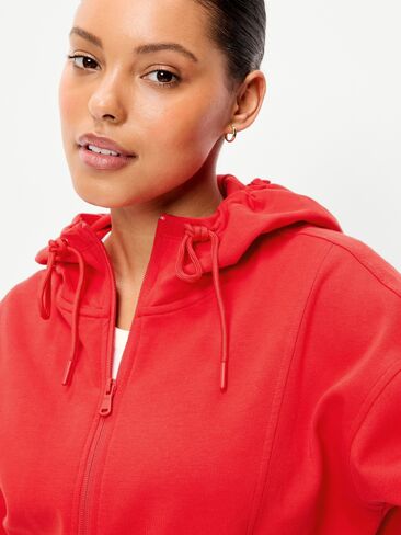 Old Navy Dynamic Fleece Half-Zip Hoodie Sweatshirt - Amaryllis in Saudi Arabia