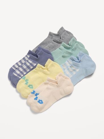 جوارب رياضية للكاحل من Old Navy مكونة من 6 قطع - مجموعة Ditsy Cool Combo in Saudi Arabia
