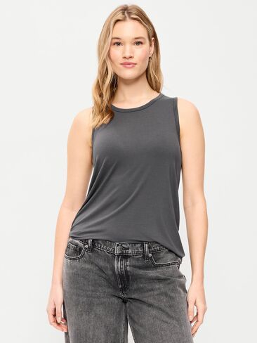 بلوزة Old Navy Luxe بدون أكمام - النمر in Kuwait