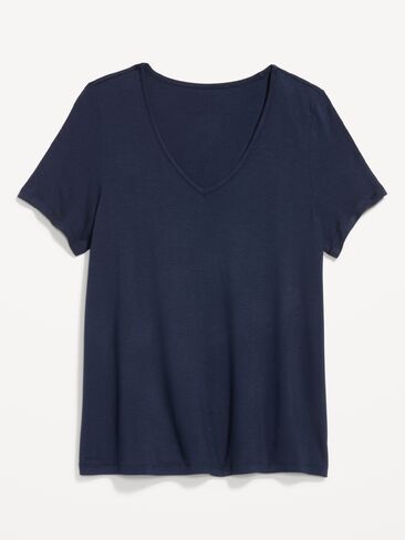 Old Navy Luxe V-Neck T-Shirt - In the Navy in Saudi Arabia