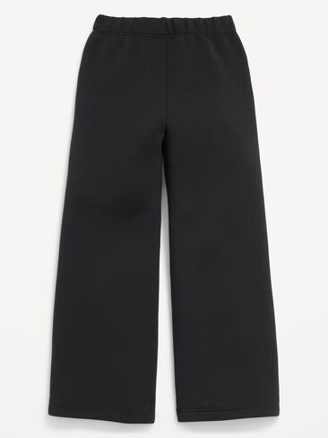 Old Navy High-Waisted Bounce Fleece Wide-Leg Sweatpants for Girls - BlackJack in Saudi Arabia