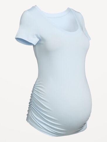 Old Navy Maternity Scoop-Neck T-Shirt - Sky Maintenance in Saudi Arabia