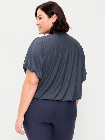Old Navy CloudMotion Bubble Top - Dusky Navy in Saudi Arabia