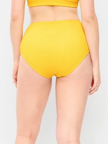 Old Navy High-Waisted Ribbed Bikini Swim Bottoms - Golden Yarrow in Saudi Arabia