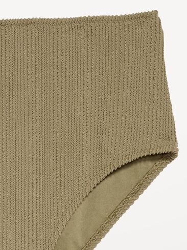 Old Navy High-Waisted Ribbed Bikini Swim Bottoms - KOMBU in Saudi Arabia