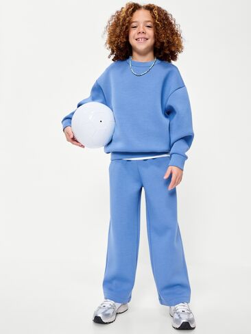 بنطال رياضي فضفاض للغاية من Old Navy Bounce Fleece للأولاد - أزرق باليه in Saudi Arabia
