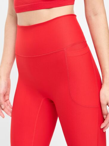 Old Navy Extra-High Waisted PowerSoft Boundless 7/8 Pocket Leggings – No Front Seam - Amaryllis in Saudi Arabia