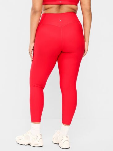 Old Navy Extra-High Waisted PowerSoft Boundless 7/8 Pocket Leggings – No Front Seam - Amaryllis in Saudi Arabia