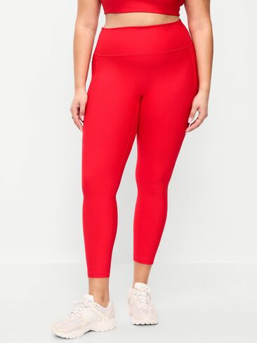 Old Navy Extra-High Waisted PowerSoft Boundless 7/8 Pocket Leggings – No Front Seam - Amaryllis in Saudi Arabia