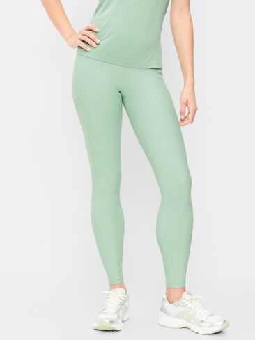 Old Navy طماق PowerSoft عالية الخصر بلا حدود 7/8 جيوب - بدون درزات أمامية - Palo Verde in Saudi Arabia