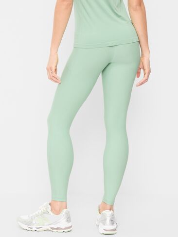 Old Navy طماق PowerSoft عالية الخصر بلا حدود 7/8 جيوب - بدون درزات أمامية - Palo Verde in Saudi Arabia