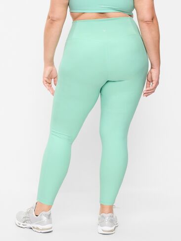Old Navy طماق PowerSoft عالية الخصر بلا حدود 7/8 جيوب - بدون درزات أمامية - Palo Verde in Saudi Arabia