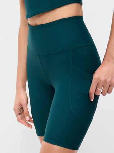 Old Navy High-Waisted PowerSoft Biker Shorts -- 8-inch inseam - Jet Stream in Saudi Arabia