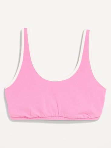 Old Navy Light Support PowerChill Sports Bra - ELECTRIC PEONY in Saudi Arabia