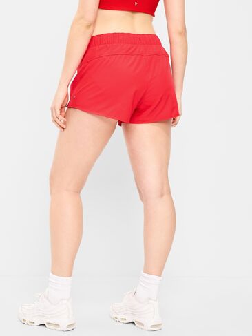 شورت Old Navy متوسط ​​الارتفاع StretchTech Run -- درزة داخلية 3 بوصة - أماريليس in Saudi Arabia