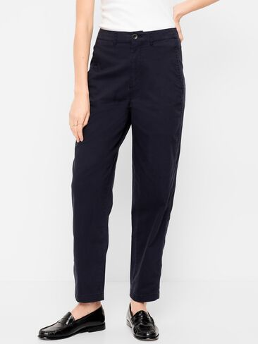 Old Navy High-Waisted OGC Chino Tapered Straight Pants - Navy Captain in Saudi Arabia