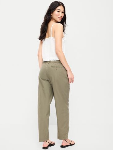 Old Navy High-Waisted OGC Chino Tapered Straight Pants - Stone Wall in Saudi Arabia
