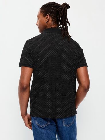 Old Navy Classic Fit Pique Polo - Black Dots in Saudi Arabia