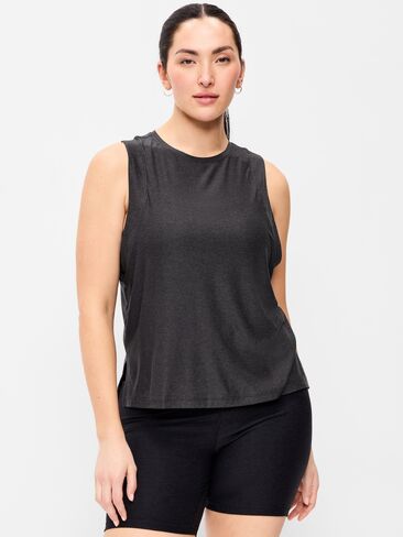 Old Navy CloudMotion Tank Top - Black Jack 4 in Saudi Arabia